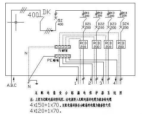 漏电保护器的接线方式